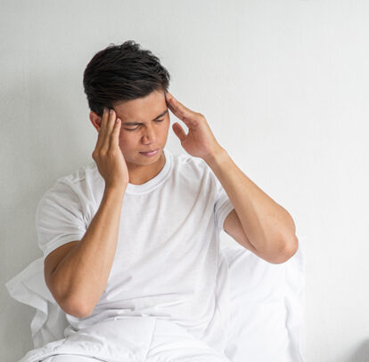 Boy walk in with headache at Hamilton